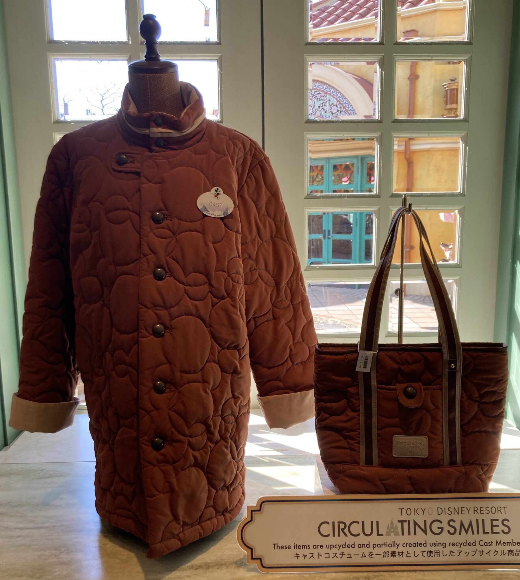 ディズニーリゾート キャストコスチューム アップサイクル トートバッグ